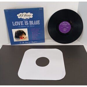 101 Strings Play Love is Blue Vinyl Record VTG 1968 Stereo 33 1/3 rpm S-5086 VG